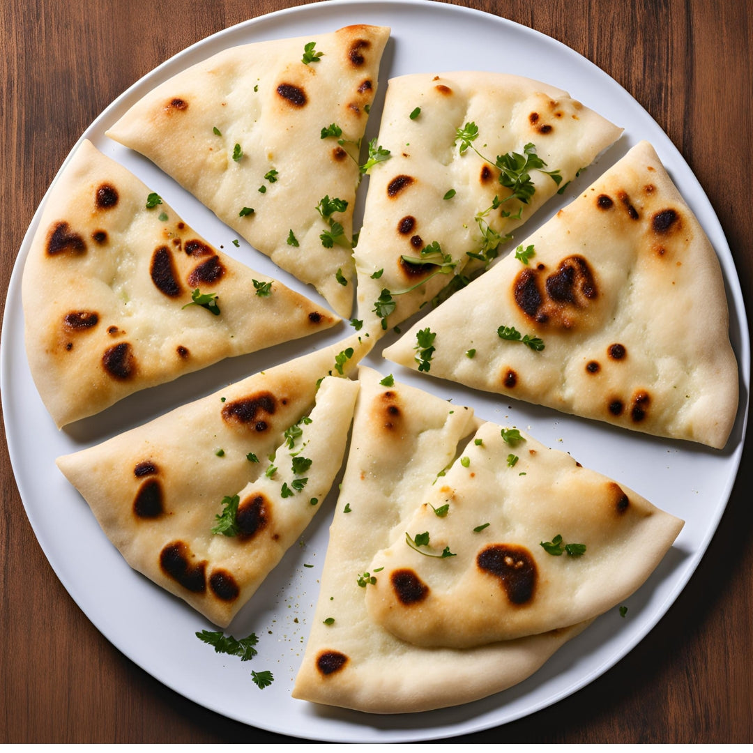 Naan with Garlic