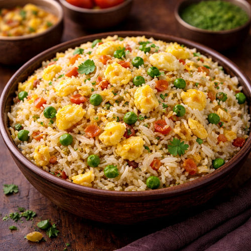 Arroz con huevos