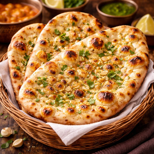 Naan con Ajo
