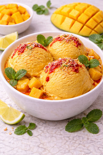 Mango kulfi