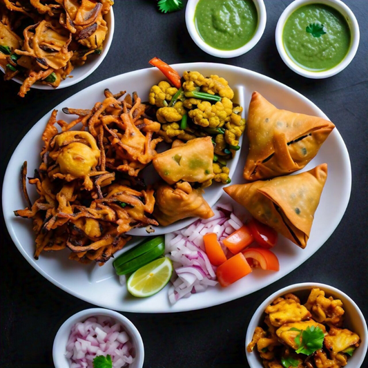 Degustación de entrante vegetal