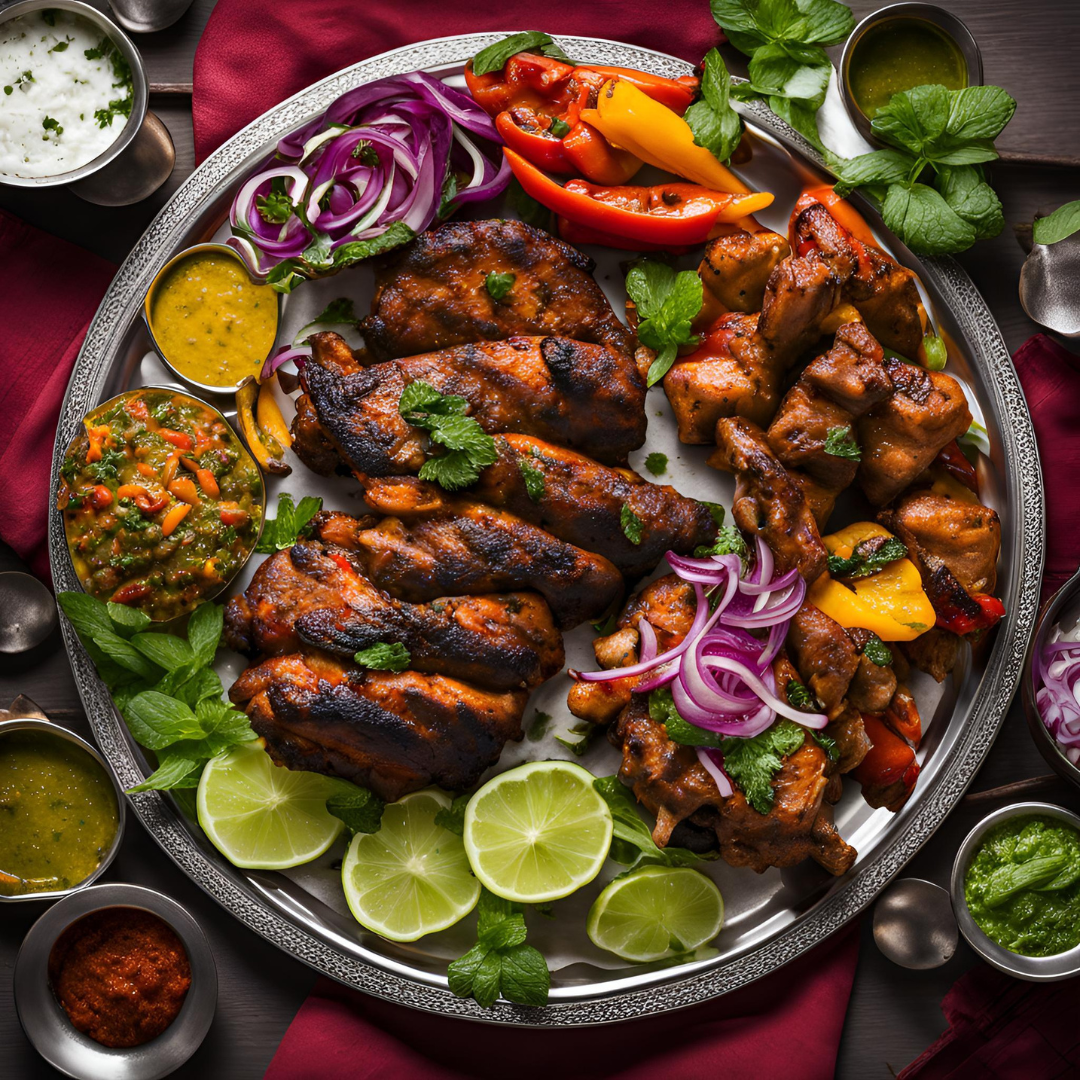 Parrillada mixta tandoori (especial de la casa)