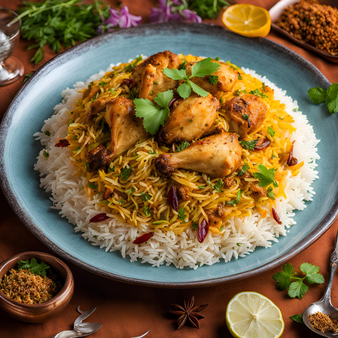 Pollo biryani