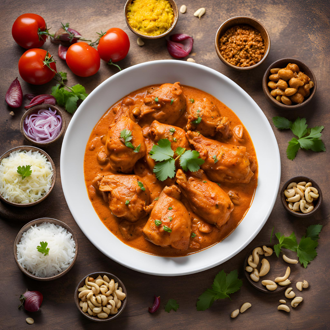 Pollo makhni (butter chicken)