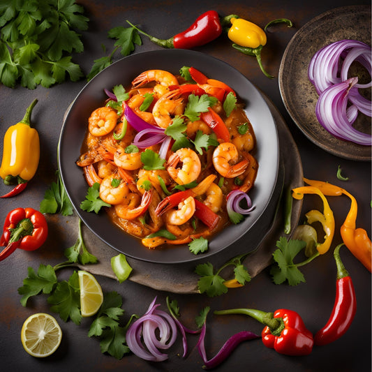 shrimp jalfrezi