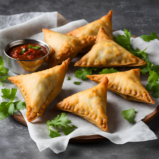 Samosa de Pollo Halal - Tandoori Masala Madrid
