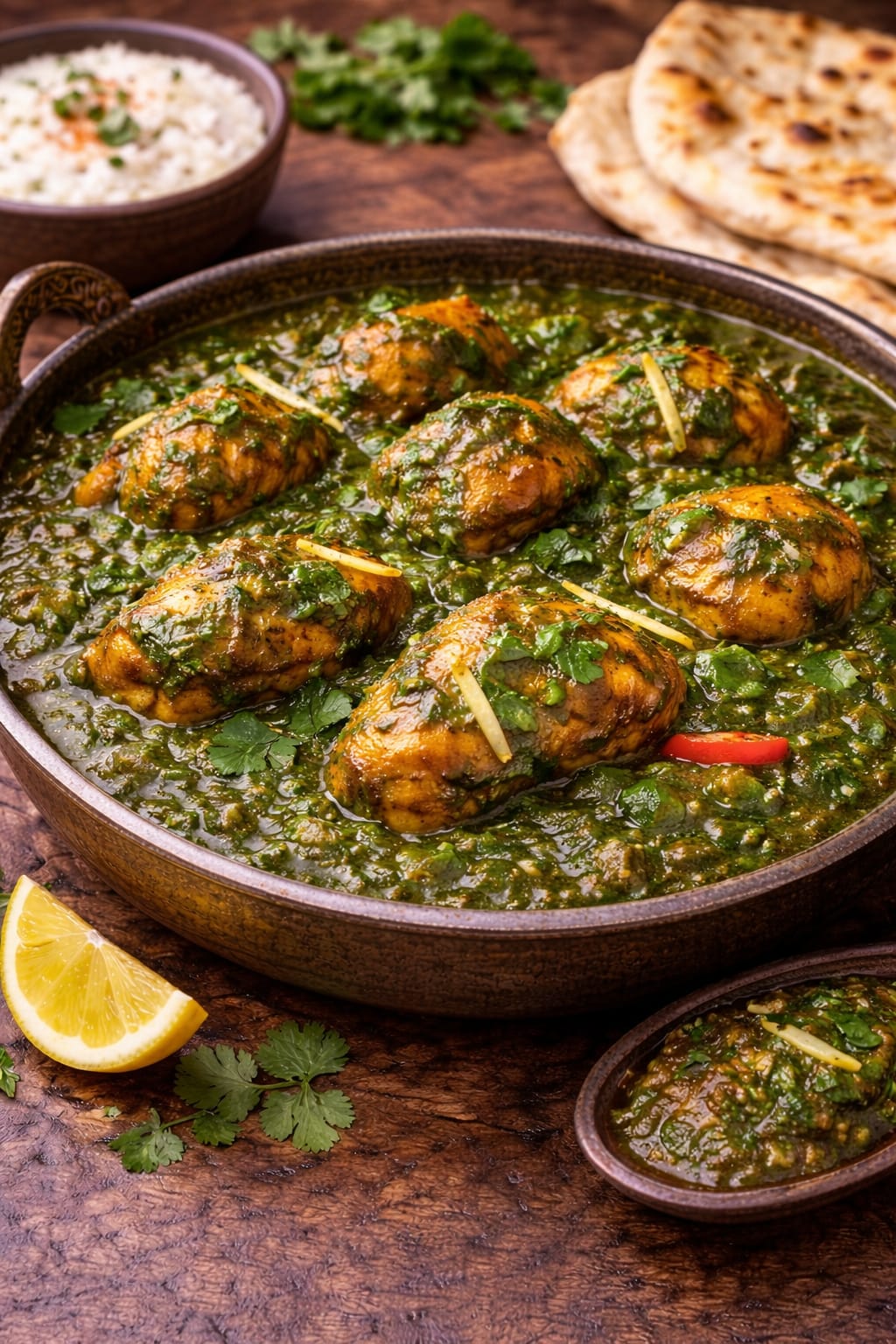 Pollo Saag